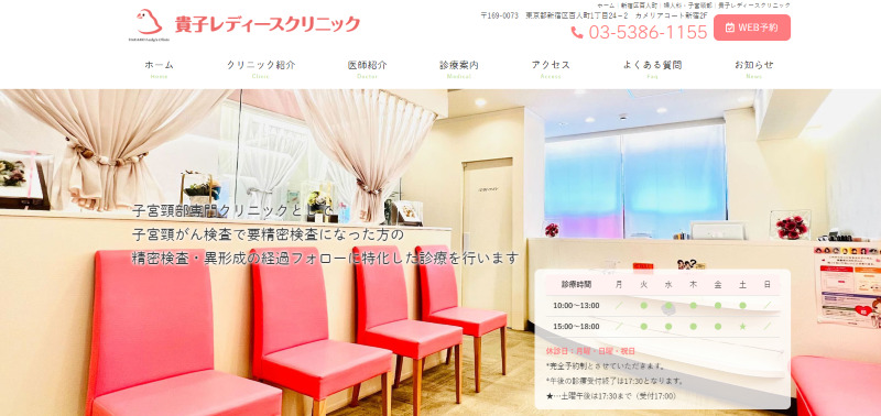新宿駅周辺にあるピルを処方できるクリニック「貴子レディースクリニック」